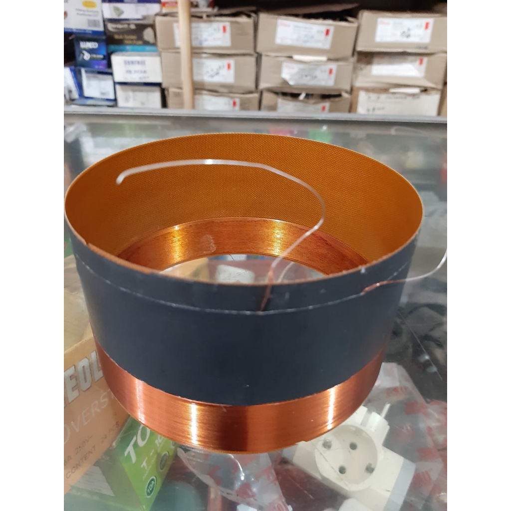 Spul sepul spool Voice Coil speaker 125mm / 5 inchi (coil luar dalam). COCOK BUAT PD1850 dan AUDIO S