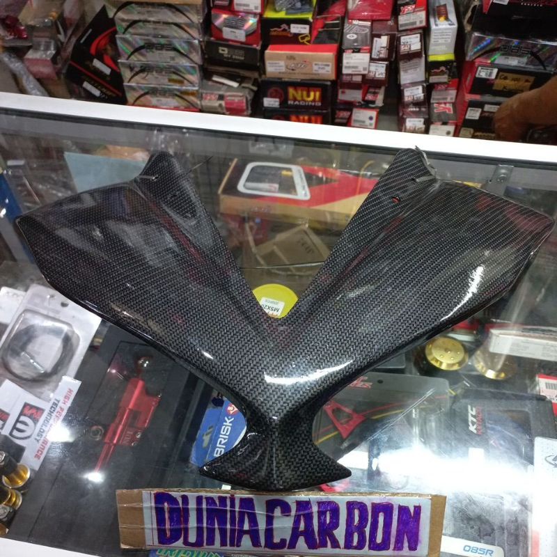 kedok yamaha R15 v2 old lama  carbon cover lampu R15 v2