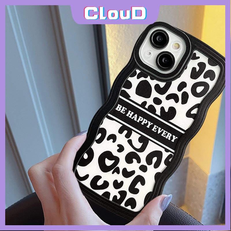 Casing Leopard Soft Tpu Case Realme C35 C33 C30 C15 C20A C20 C21Y C12 C11 C25 C25Y C3 C25s Realme 6i 5s 10 8 9 7 7i 5i 5 C1 Tepi Bergelombang Motif Zebra Anti Jatuh Garis Tidak Teratur Cover