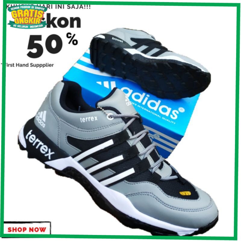 UKURAN SIZE 37 38 39 40 41 42 43 44 45 /SEPATU VOLLY TERBARU ADIDAS_ TERREX BOOTS / SNEAKERS PRIA KE