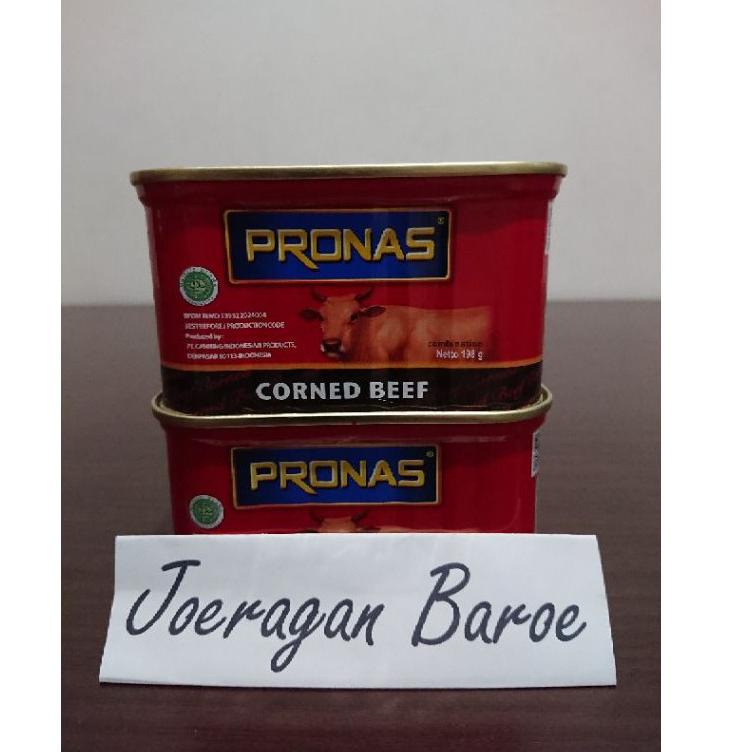 

FLASH SALE Kornet sapi corned beef pronas kaleng !!