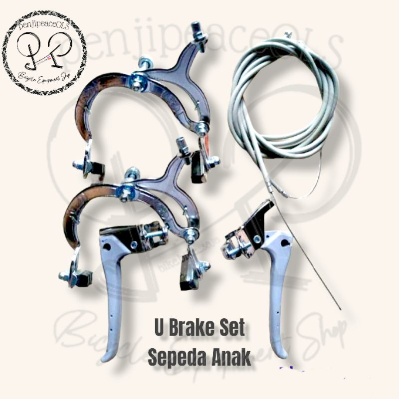 U brake sepeda rem sepeda u brake set ubrake sepeda anak