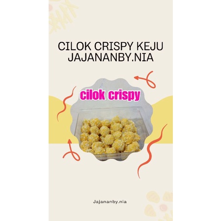 

Cilok crispy keju isi 10