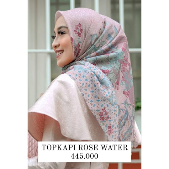 TOPKAPI BUTTONSCARVES | TOPKAPI ROSE WATER | TOPKAPI BLACK | TOPKAPI IVORY