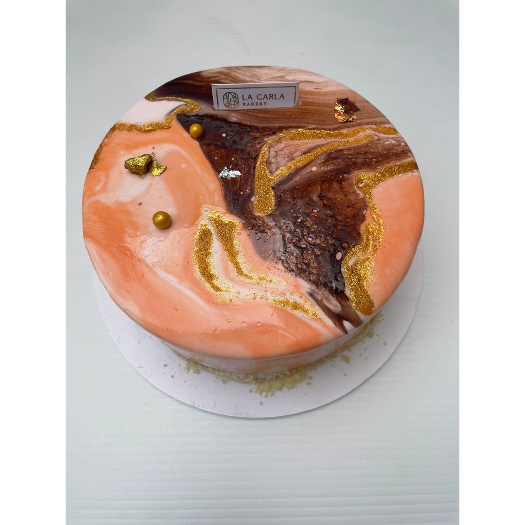 

[Ready] Mirror Glaze Cake 16cm by La Carla Bakery