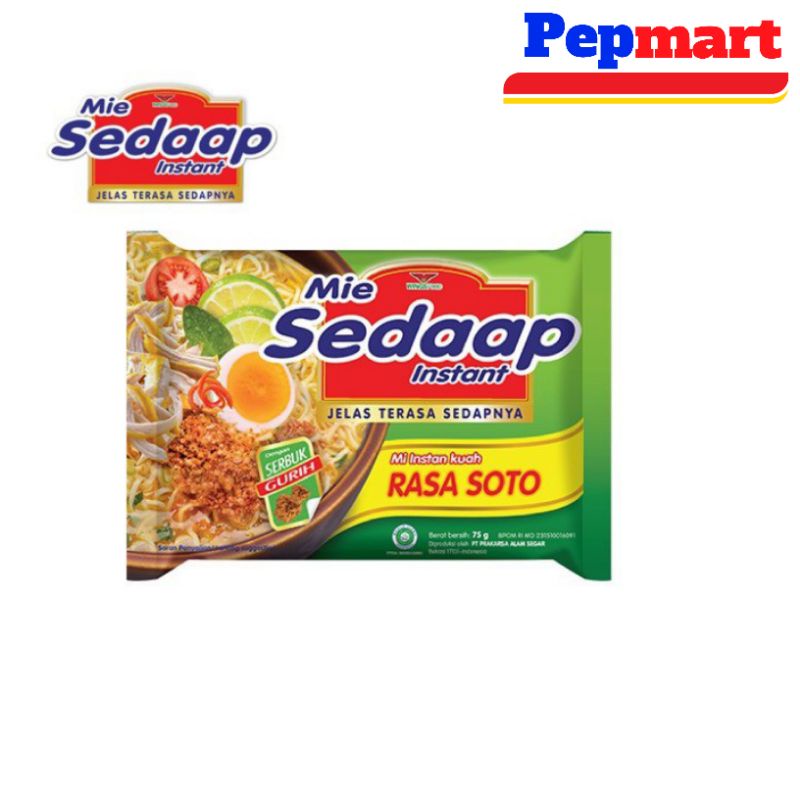 

Mie Sedaap Instant Soto Kuah / Pepmart