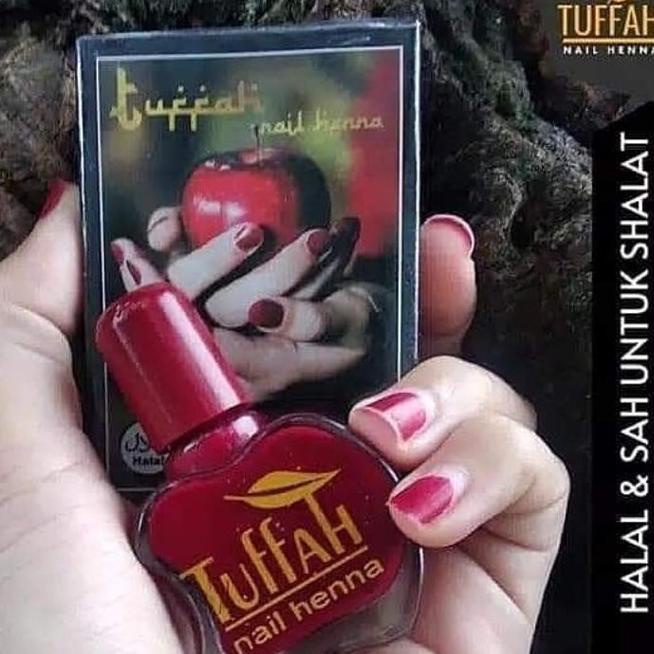 Cat kuku TUFFAH nail henna inai kuku kutex nail kutek halal muslimah kitek kuku halal tufah hena tf3