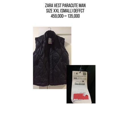 zara man vest