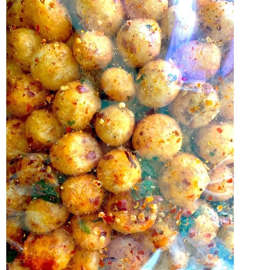

Bagus Dipakai Cimol Kering Endog Lewo Pedas Emplod Pedas Gurih Kemasan 1kg`