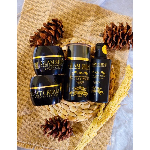 GLAMSHINE PAKET  GOLD SERIES GLAMSHINEOFFICIAL