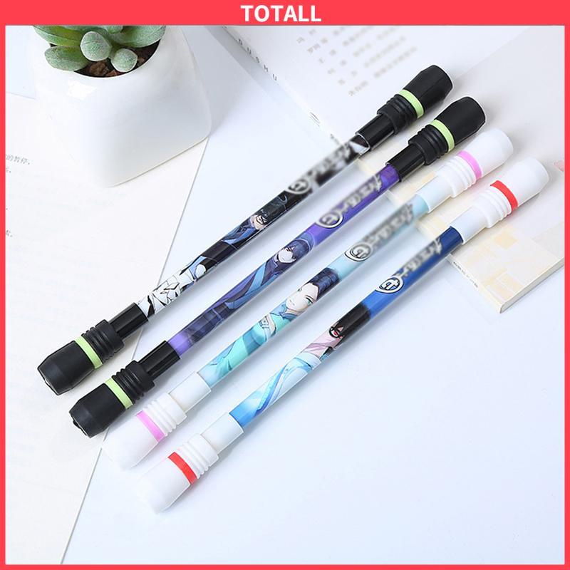 COD Spinning Pen Murah LED Rotating Gaming Pen Oily Luminous Pen Balance Pen Fleksibel Untuk Pemula Berputar-Totall