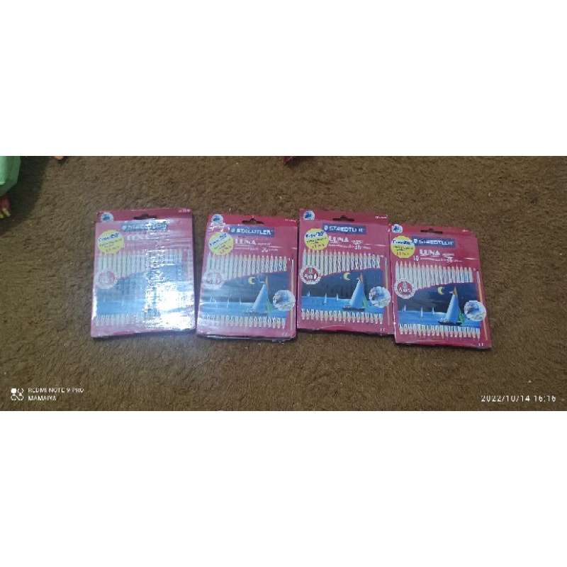 

Pensil Warna LUNA Staedtler 18pcs 36 warna free DVD cara mewarnai