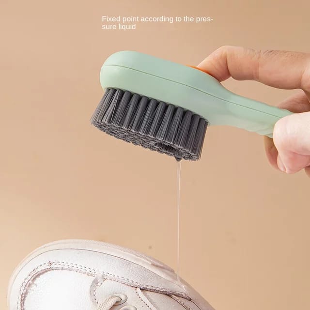 Sikat Pembersih Multifungsi / Sikat Pembersih Sepatu/Baju / Cleaning Brush With Liquid Dispenser