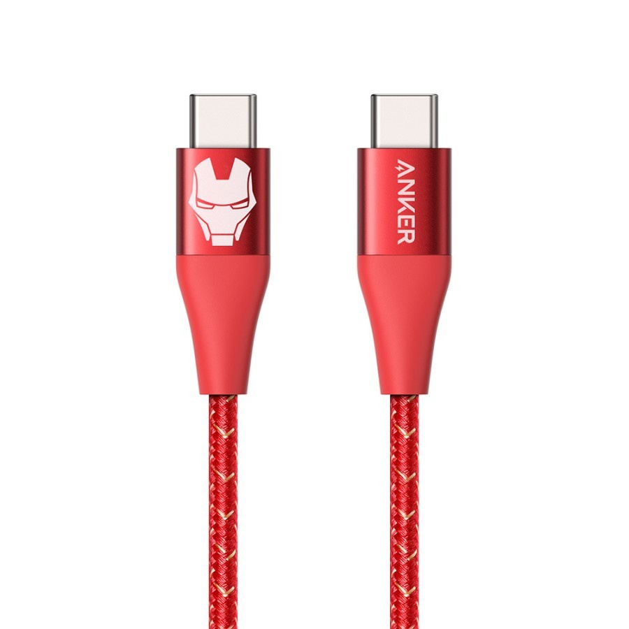 Kabel Anker x Marvel PowerLine+ II USB-C to USB-C Cable 3ft A9547