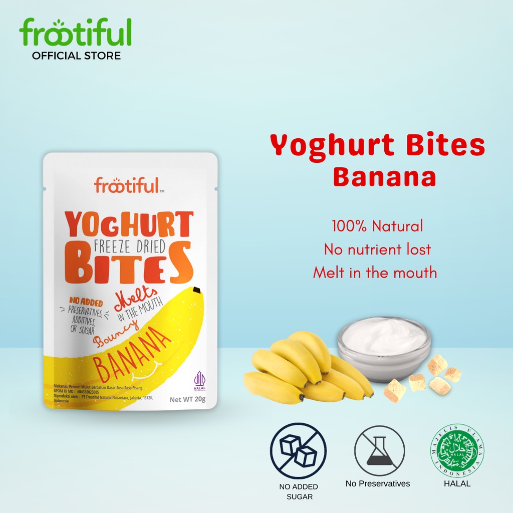 

Frootiful Yoghurt Bites Banana