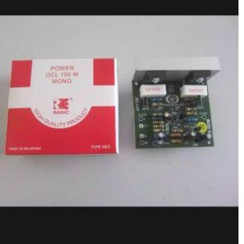 Harga Murah.. kit power ocl mono type 083 kit amplifier kit audio power ampli rakitan sound system 41