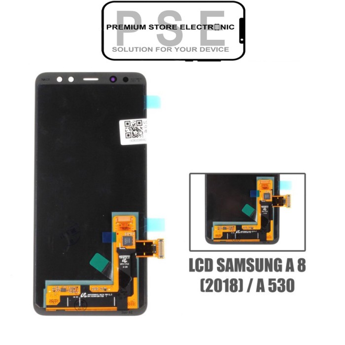 LCD Samsung A8 A530 2018 OLED Fullset Touchscreen Garansi 1 Bulan