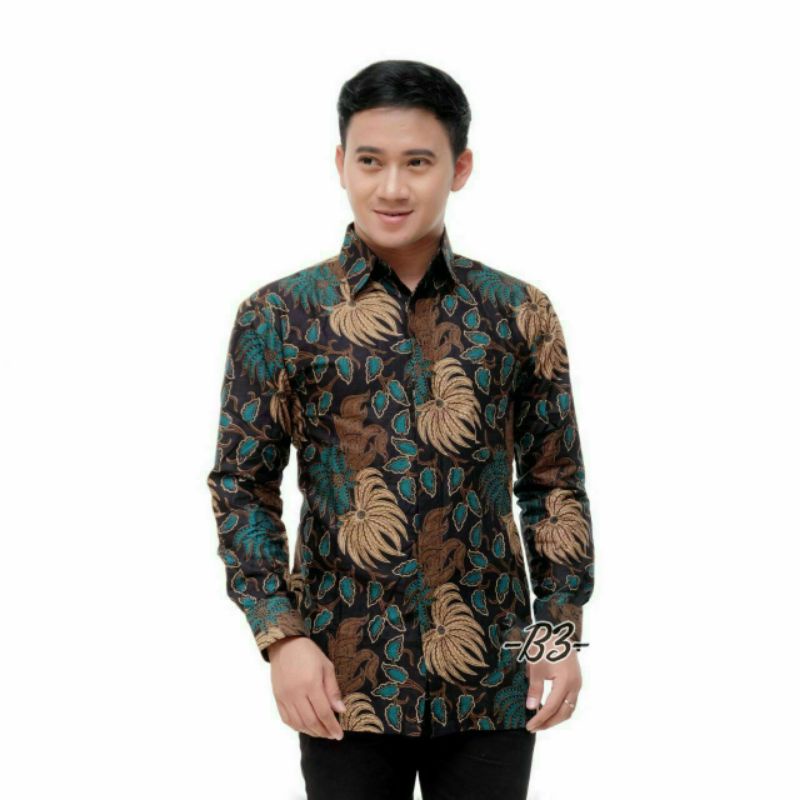 KEMEJA PRIA baju batik lengan panjang kemeja batik pria