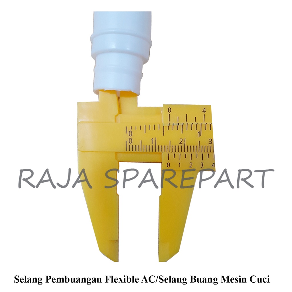 Selang AC Pembuangan/Selang Air AC Flexible/Selang Drain Air AC/Selang Inlet Mesin Cuci 2 Tabung (HARGA PER ROLL)