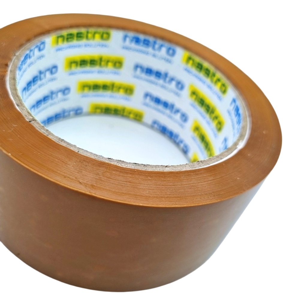 LAKBAN BENING COKLAT NASTRO 45mm x 90y x 45micron - OPP TAPE - LAKBAN BENING - LAKBAN COKLAT - LAKBAN MURAH - LAKBAN NASTRO - SETARA LAKBAN DAIMARU