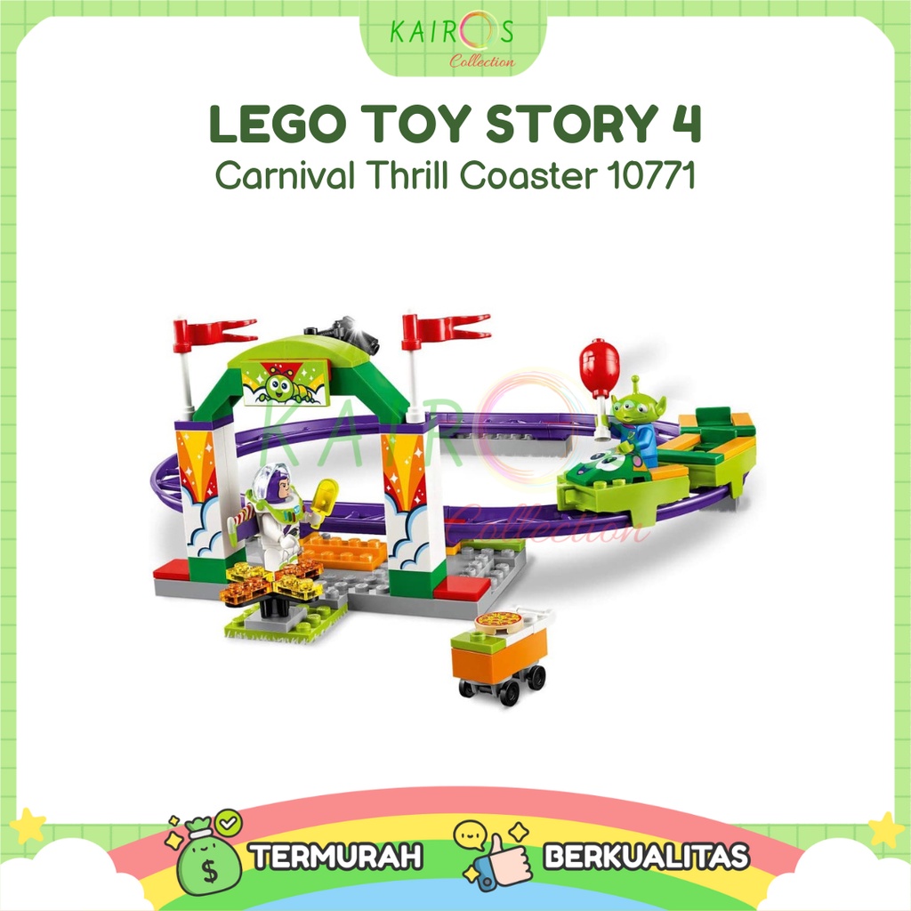 Lego Toy Story 4 Carnival Thrill Coaster 10771