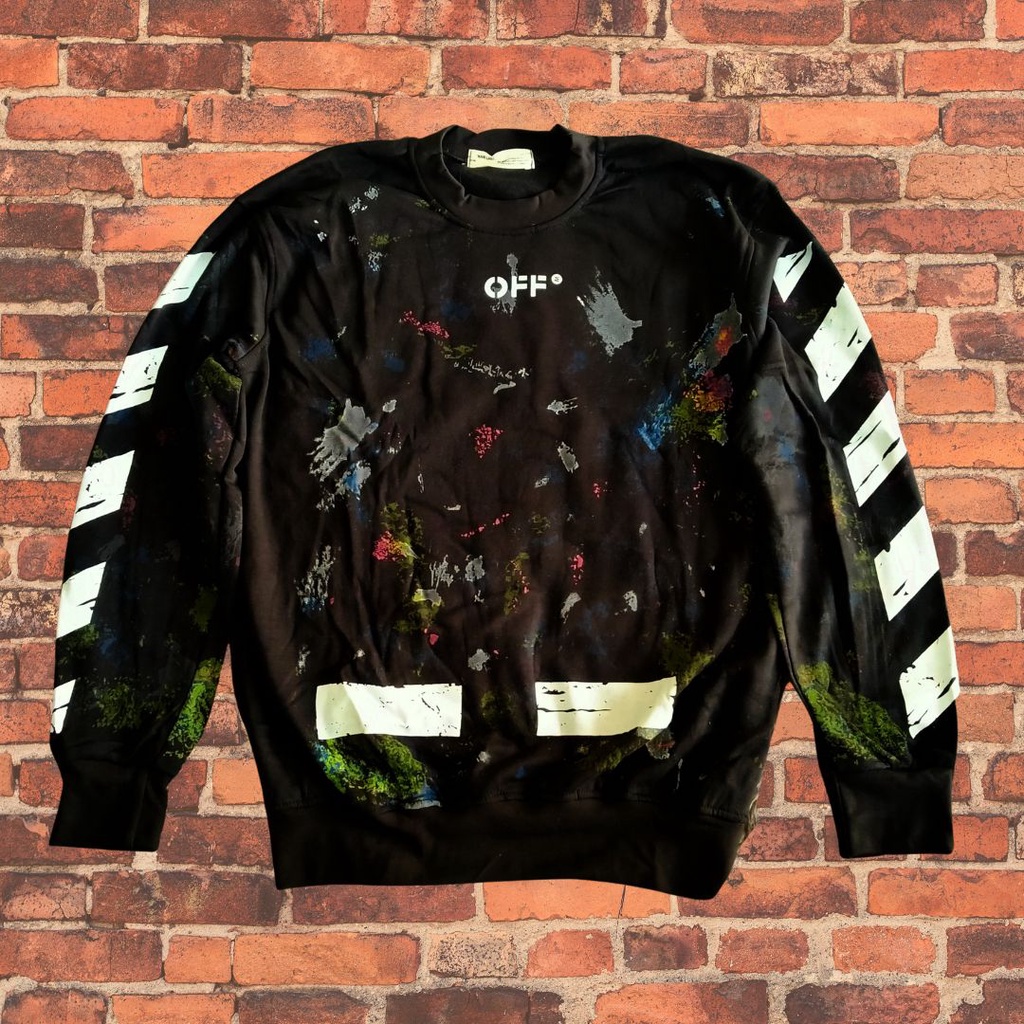 CREWNECK/SWEATER OFF WHITE GALAXY