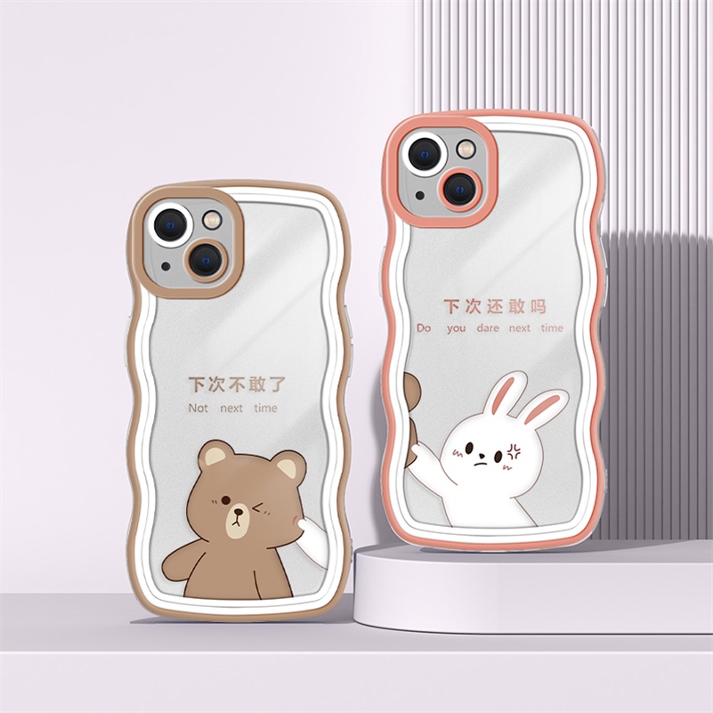 Soft Case Silikon Transparan Anti Jatuh Shockproof Cover iPhone 14 13 12 11 Pro Max X Xr Xs Max 8 7 6 6s Plus