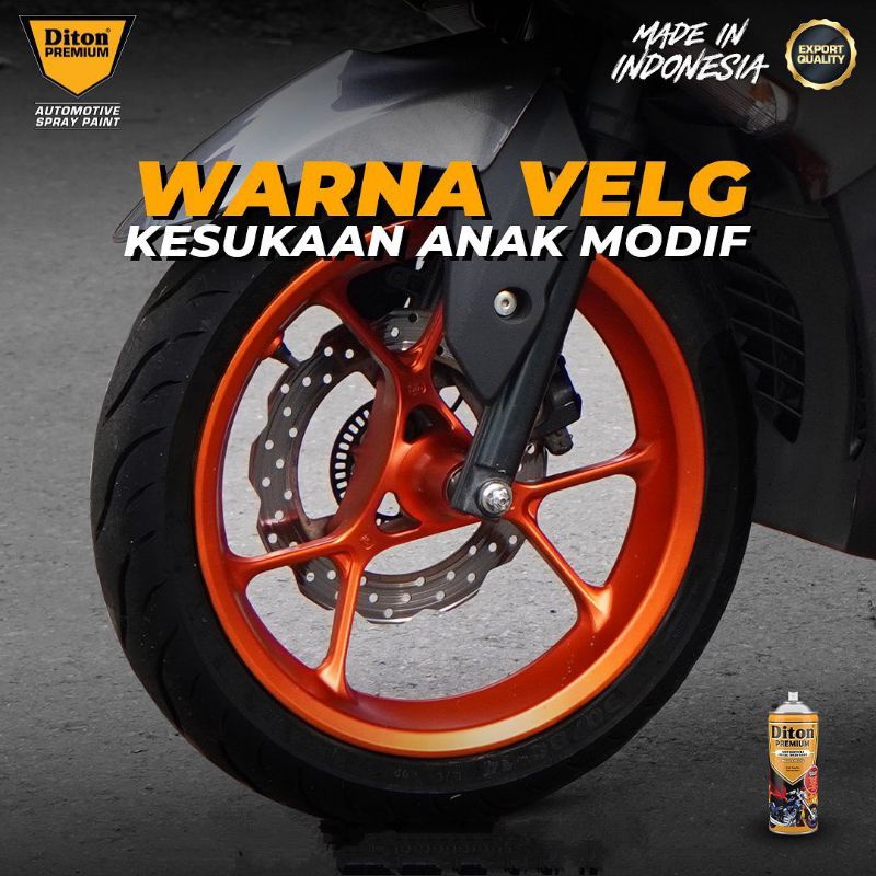 Pilok Copper VG 9614 * Paket Diton Premium 4 Klg Cat Semprot Sepeda Motor Mobil Velg Rangka Engine