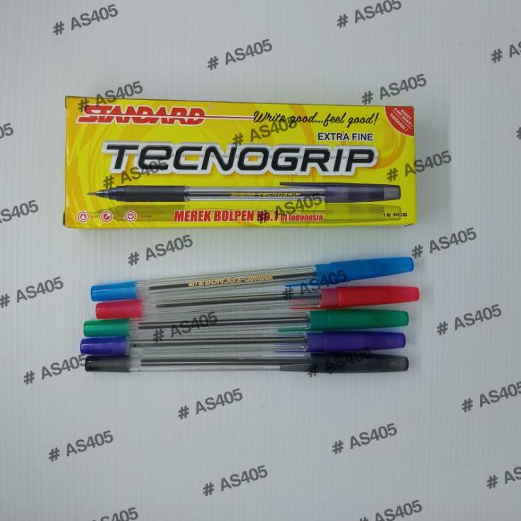 

` 6ZI Pulpen Standard Tecnogrip Terbaru`