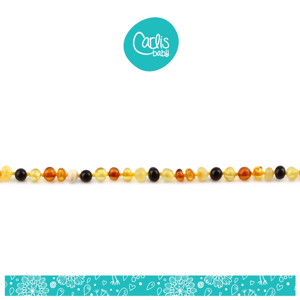 XB43M1 Kalung dan Gelang Amber Tumbuh Gigi Bayi By Carlis Baby