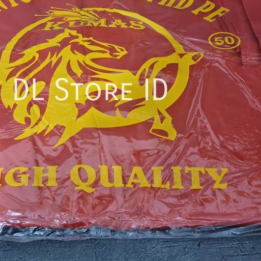 

Kantong Plastik Jumbo Tebal Hitam uk 50 / Kantong Kresek - 50 Putih Susu