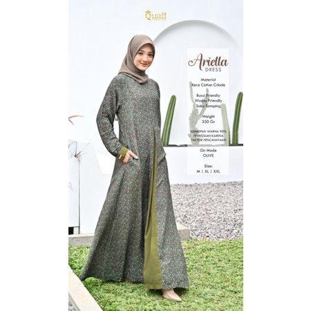 Dress Motif Quail Model ARIELLA