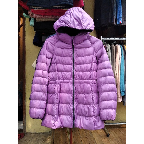 Jaket Anak cewek Second UNIQLO kids Ultralight