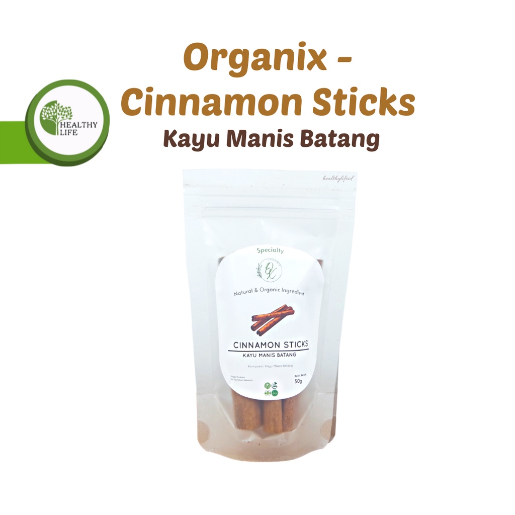 

Organix - Cinnamon Stick / Kayu Manis Batang 50gr