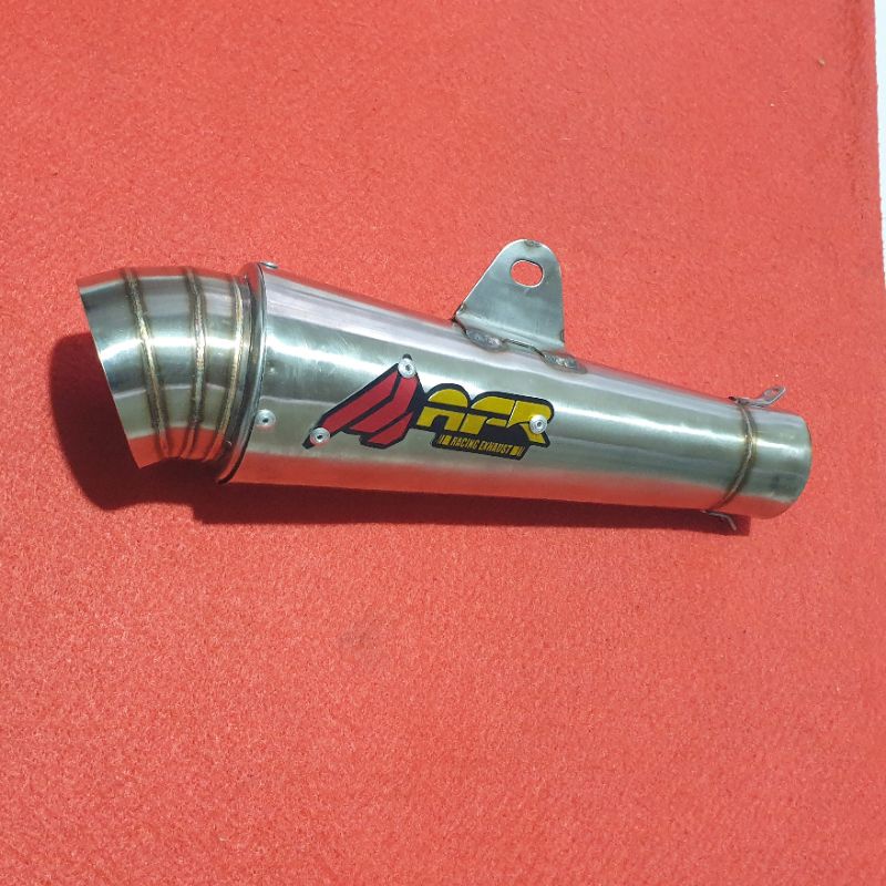Silincer Knalpot Jigsaw Suara Engker Stainless Inlet 50mm