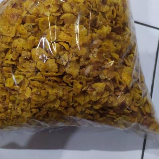 

✨Terbaru✨ Emping jagung pedes manis 1kg !!