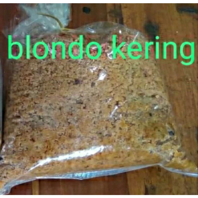 

Blondo Kering Kelapa Asli Gurih Manis Enak 500gr