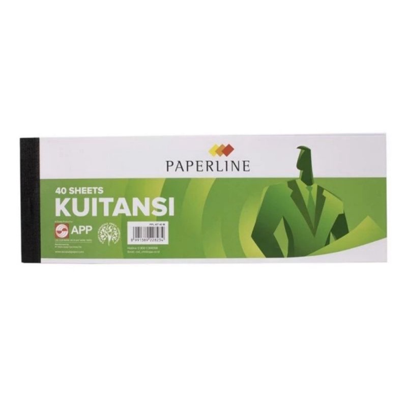 

Kuitansi Paperline tanggung 40 lembar