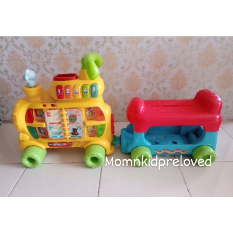 PRELOVED VTECH TRAIN ALPHABET / PRELOVED KERETA API VTECH