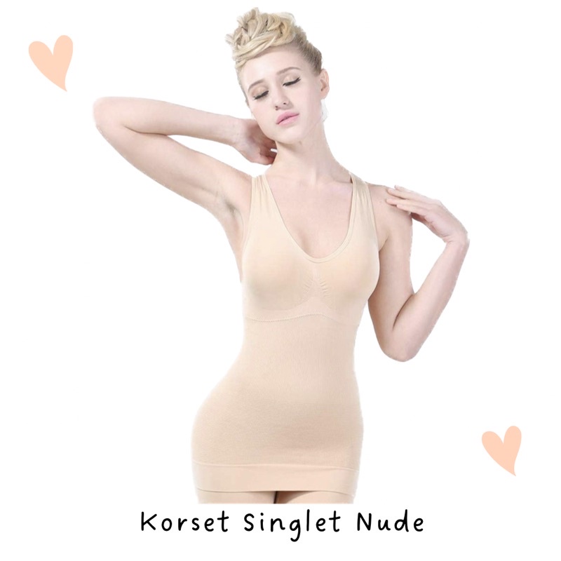 Korset SINGLET NUDE