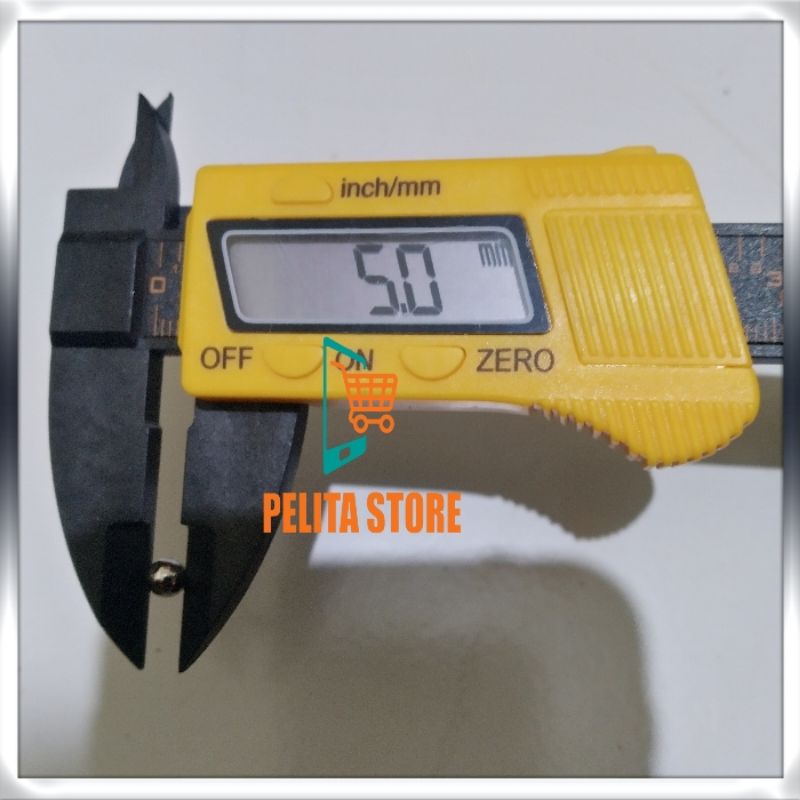 STEEL BALL / PELOR BEARING 5MM (PER 100 BUTIR)