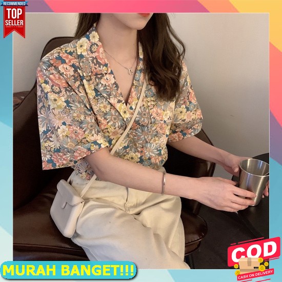 Murah Kemeja Wanita Polos / Kemeja Oversize / Kemeja Wanita / Lengan Panjang / Baju Kantor Formal / 