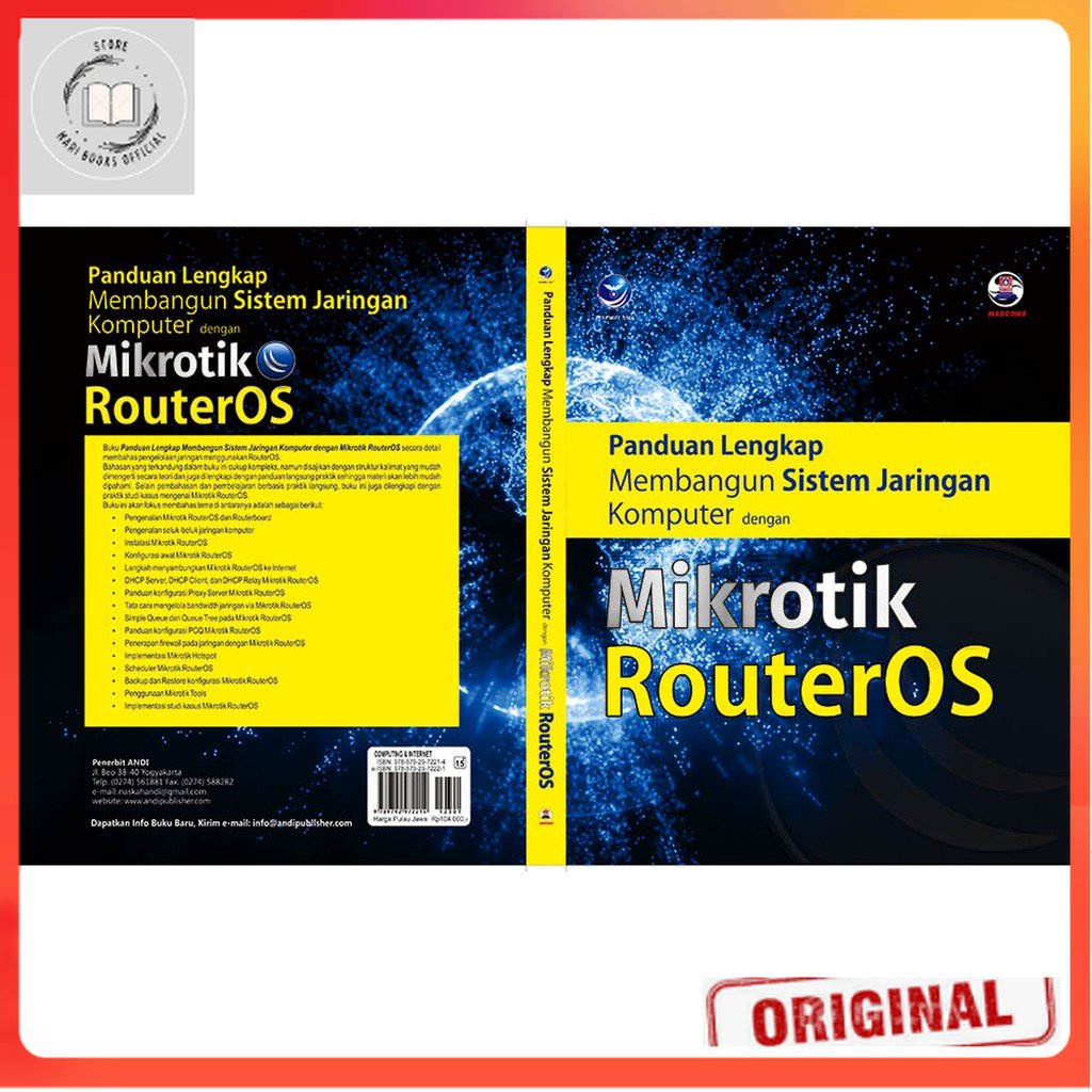 Panduan Lengkap Membangun Sistem Jaringan Komputer Dengan Mikrotik RouterOS