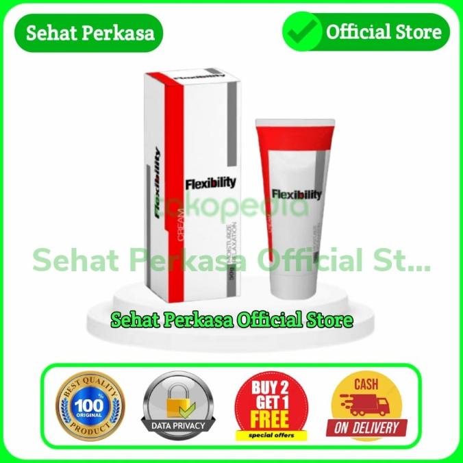 Cream Flexibility Original Herbal Atasi Nyeri Sendi Tulang Otot Ampuh