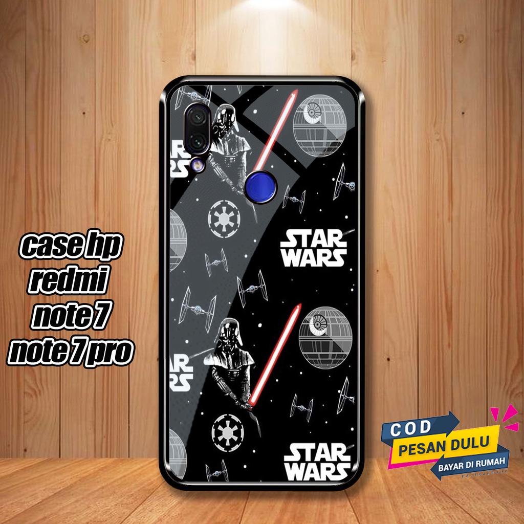 Case Xiaomi Redmi Note 7 Redmi Note 7 Pro Casing Hard Case 2D Terbaru [ NASA K.AWS ] - Sarung hp Xia
