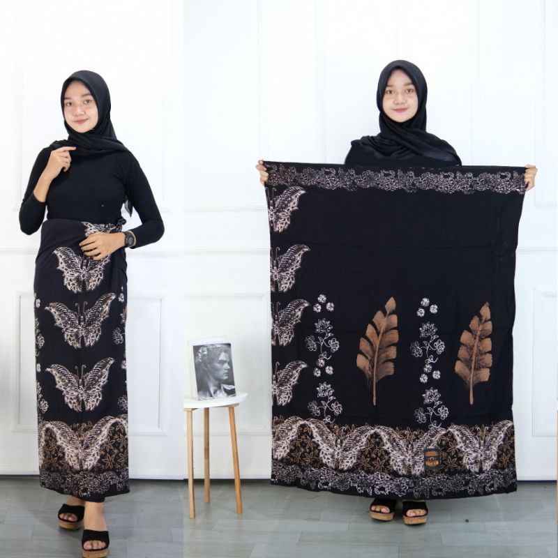 SARUNG GOYOR AQIL MBAK SANTRI SARUNG  BATIK WANITA MERK WAJADA