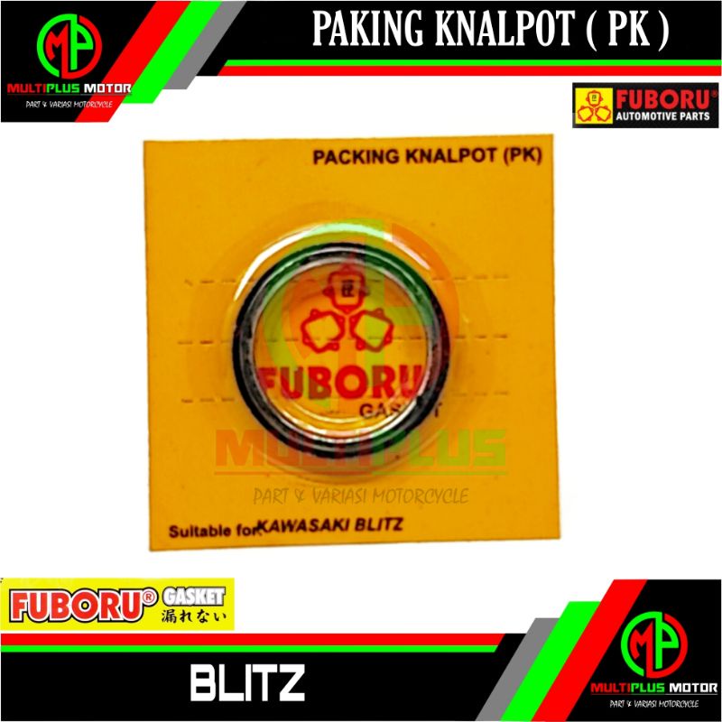Paking Gasket Perpak PK knalpot kenalpot FUBORU,BLITZ,EDGE,KAWASAKI BLITZ,ZX 130