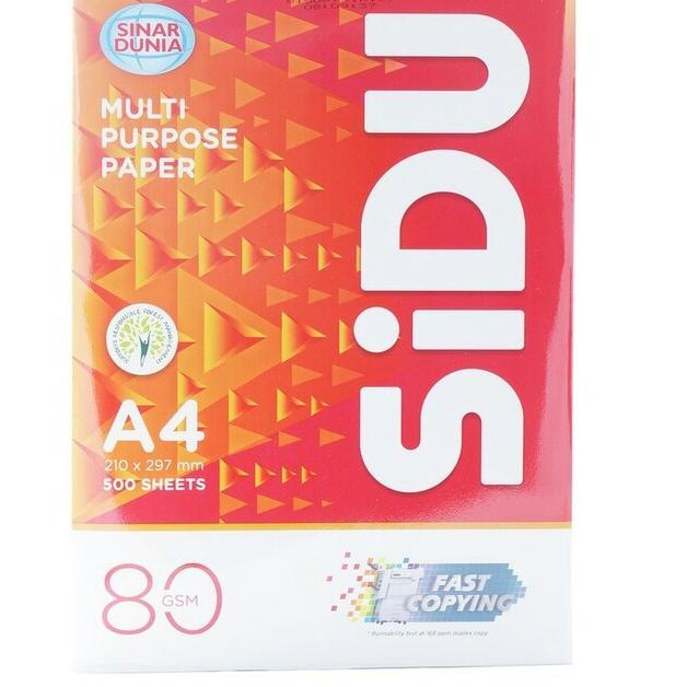 

Baru Kertas HVS A4 SINAR DUNIA 80 GRAM ✔