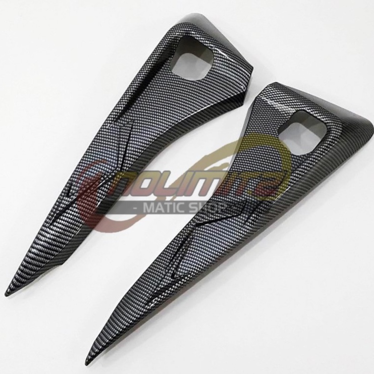 Cover Tutup Pijakan Step Belakang NEMO Carbon Yamaha Aerox 155 OLD