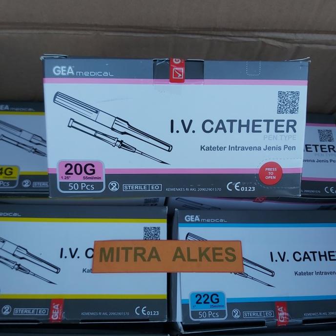 Surflo I.V. Catheter GEA. Surfo IV. Catheter GEA. Abbocath GEA. Abocat